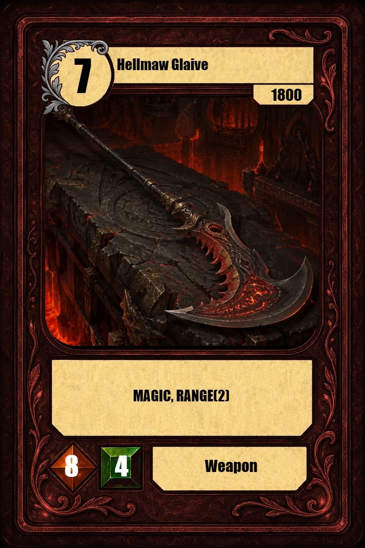 Hellmaw Glaive