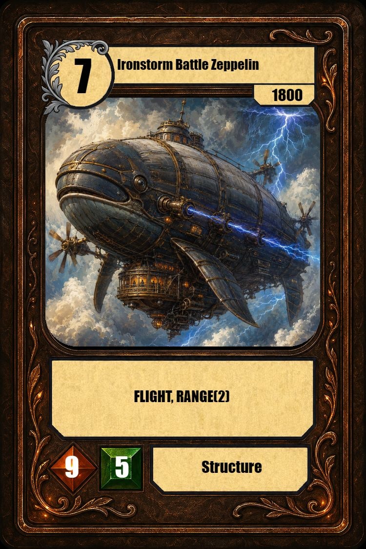Ironstorm Battle Zeppelin