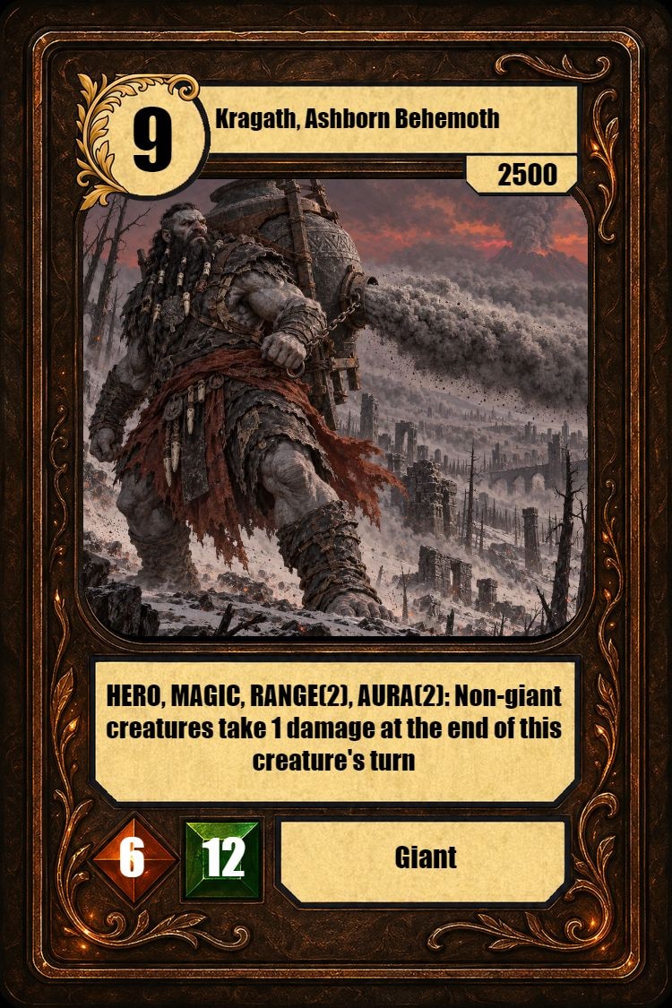 Kragath, Ashborn Behemoth