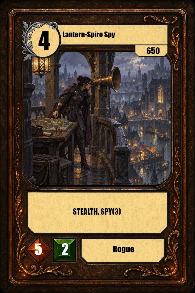 Lantern-Spire Spy
