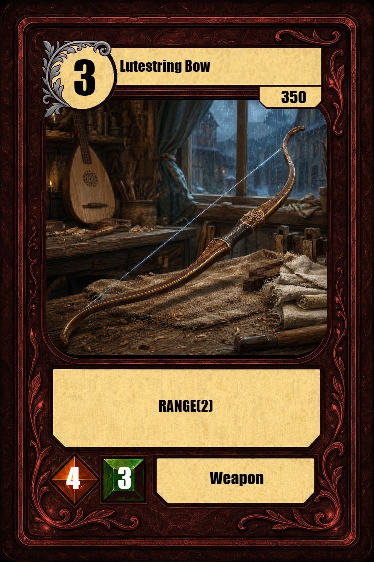 Lutestring Bow