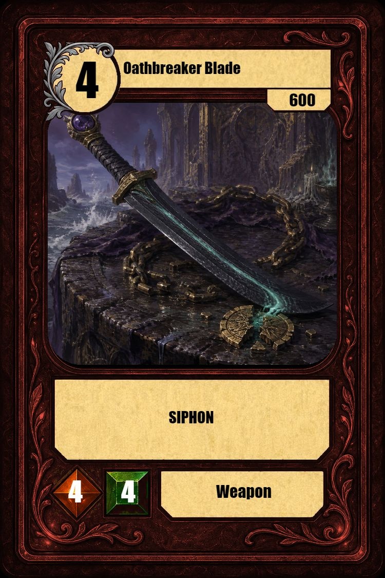 Oathbreaker Blade