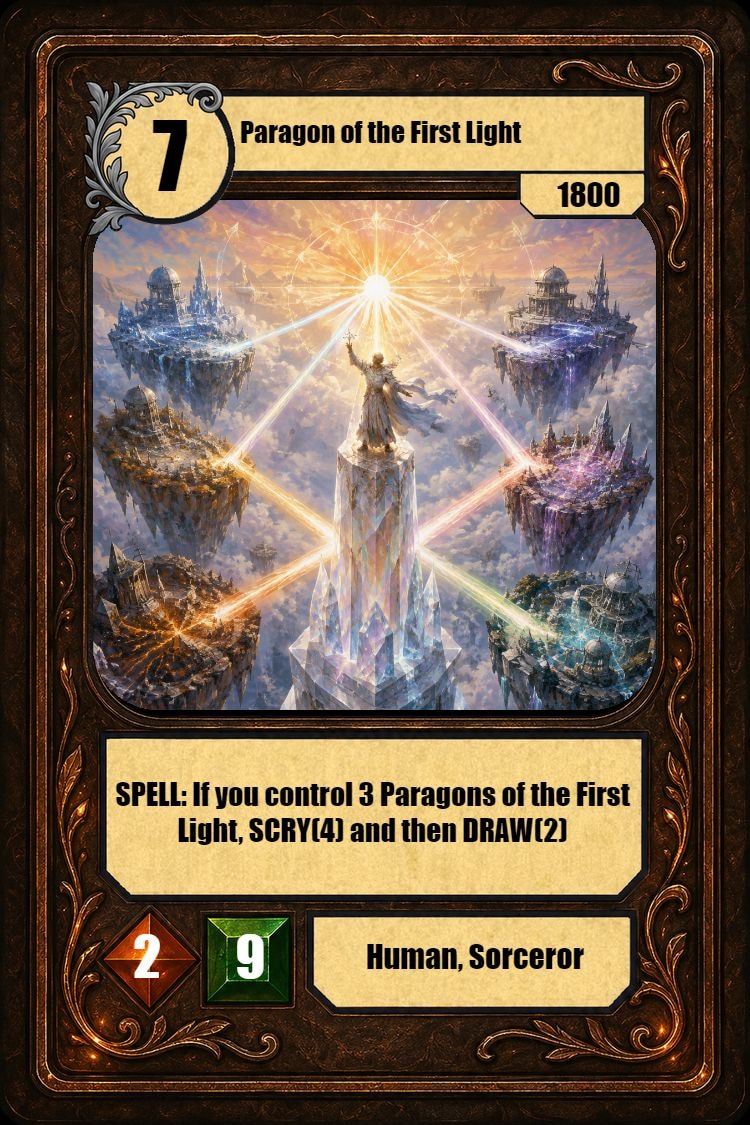 Paragon of the First Light