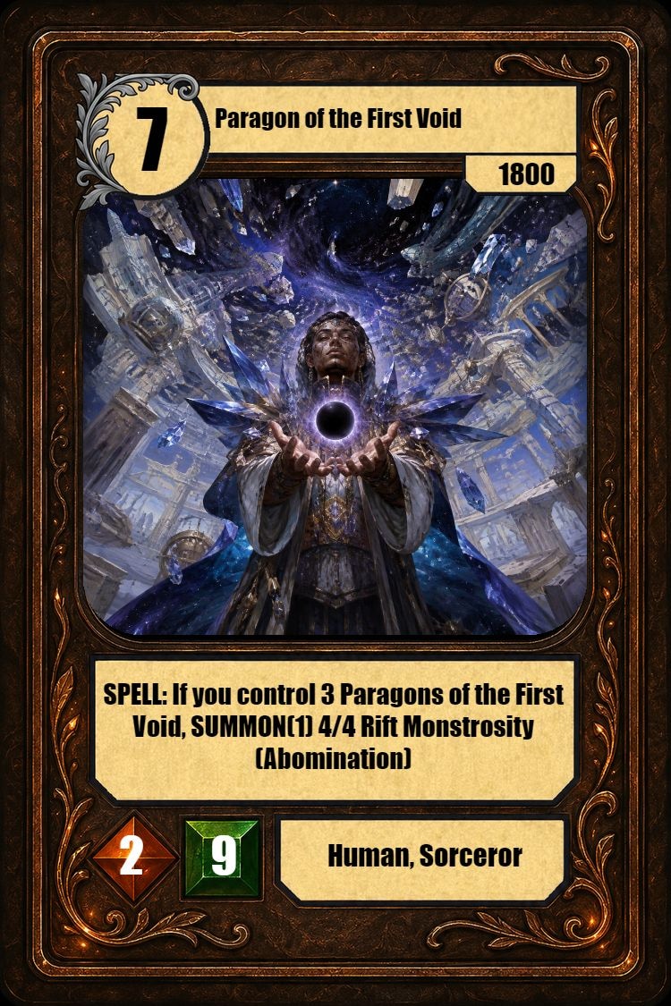 Paragon of the First Void