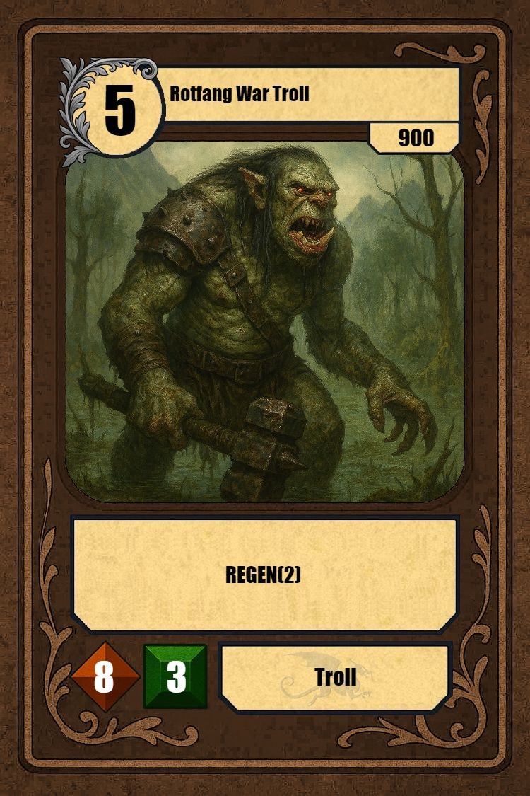 Rotfang War Troll