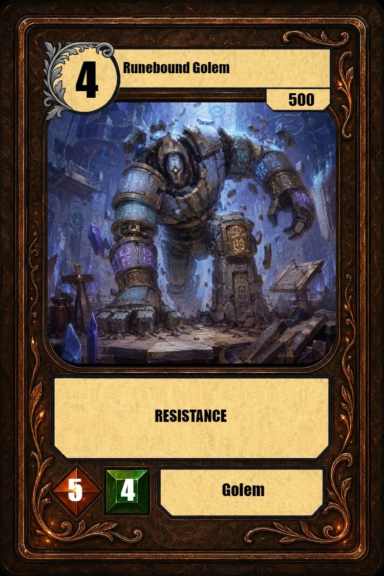 Runebound Golem