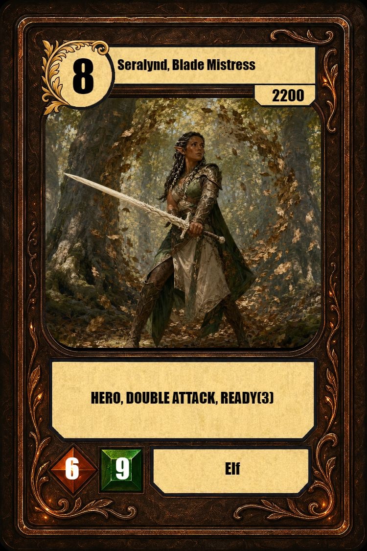 Seralynd, Blade Mistress