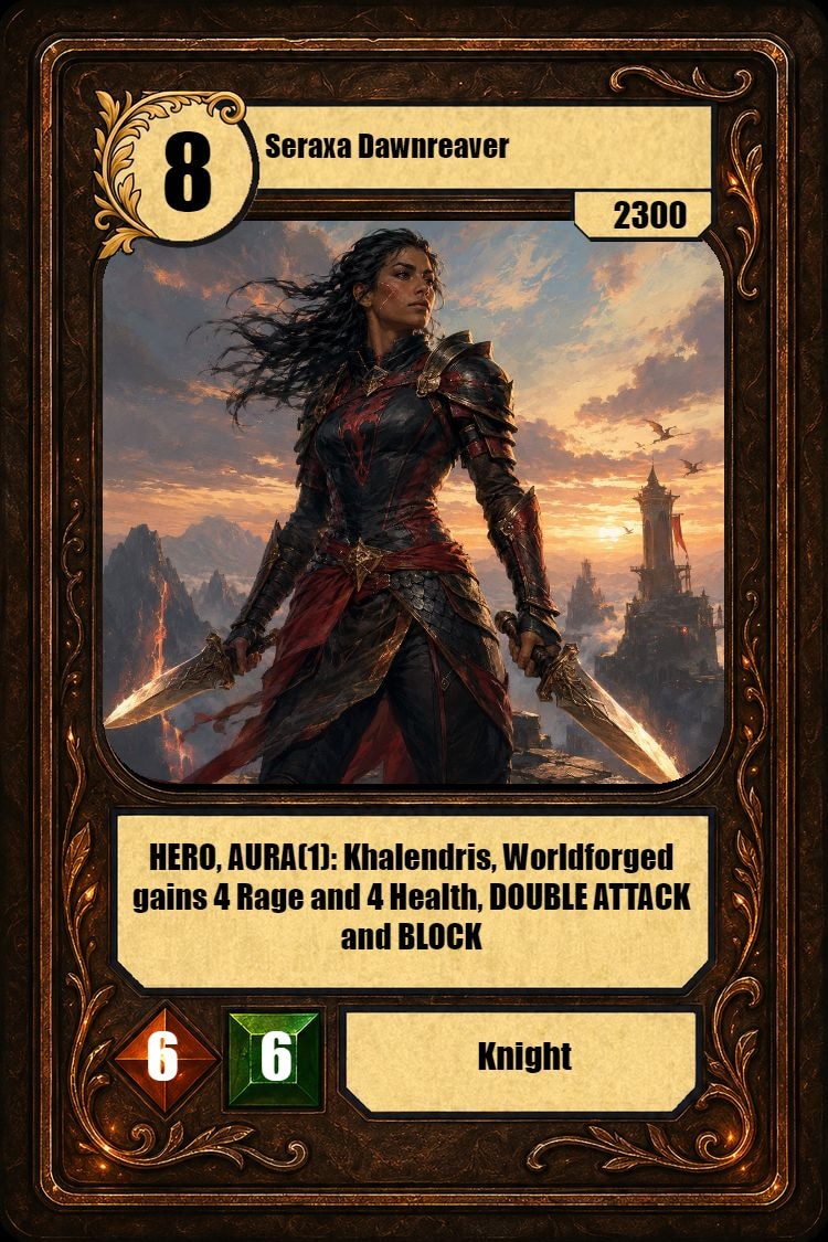 Seraxa Dawnreaver
