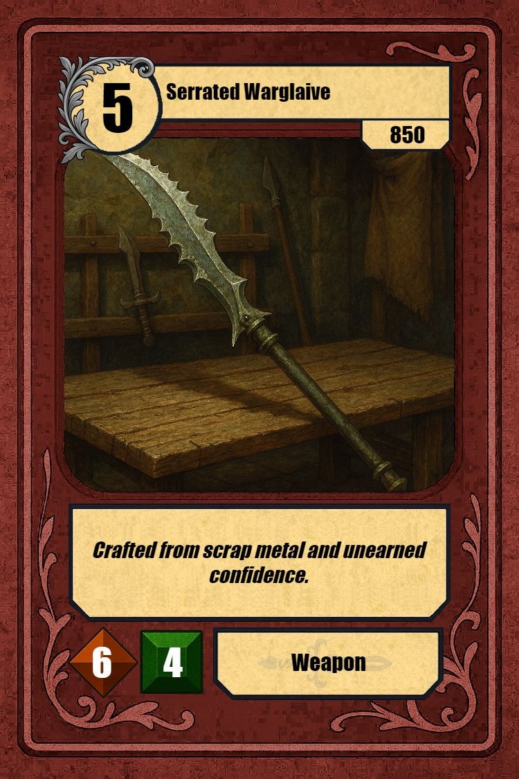 Serrated Warglaive