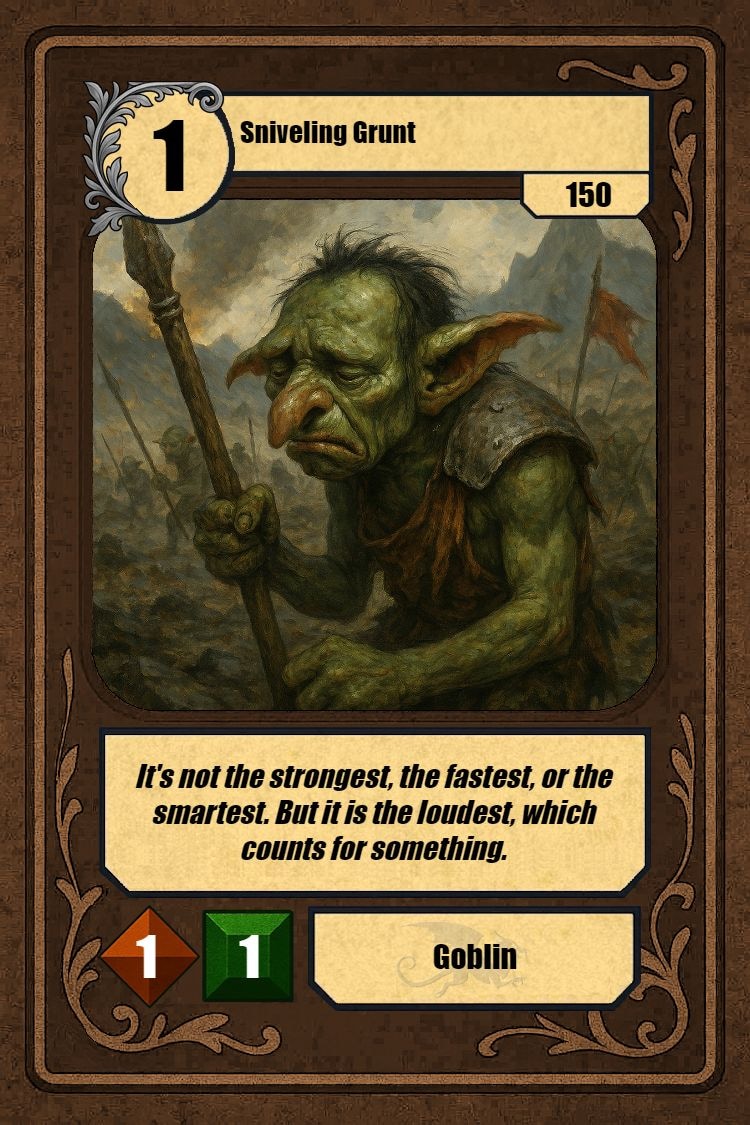 Sniveling Grunt