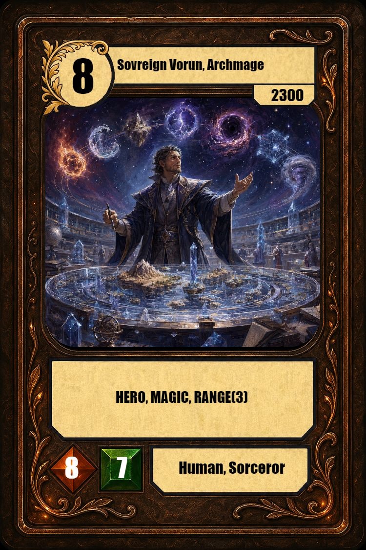 Sovreign Vorun, Archmage