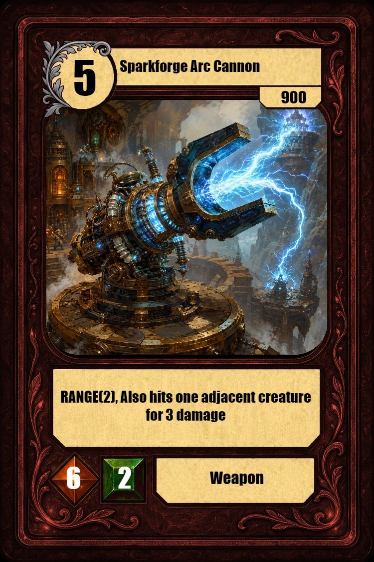 Sparkforge Arc Cannon