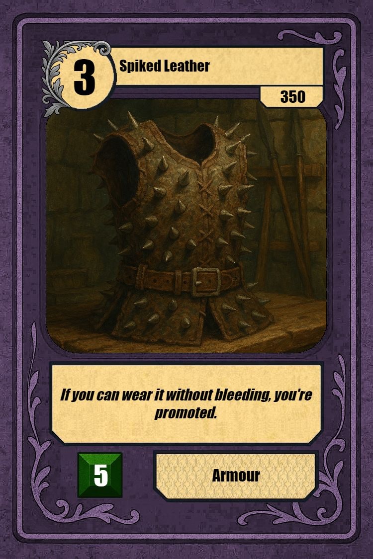 Spiked Leather