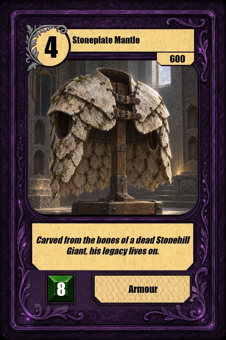 Stoneplate Mantle