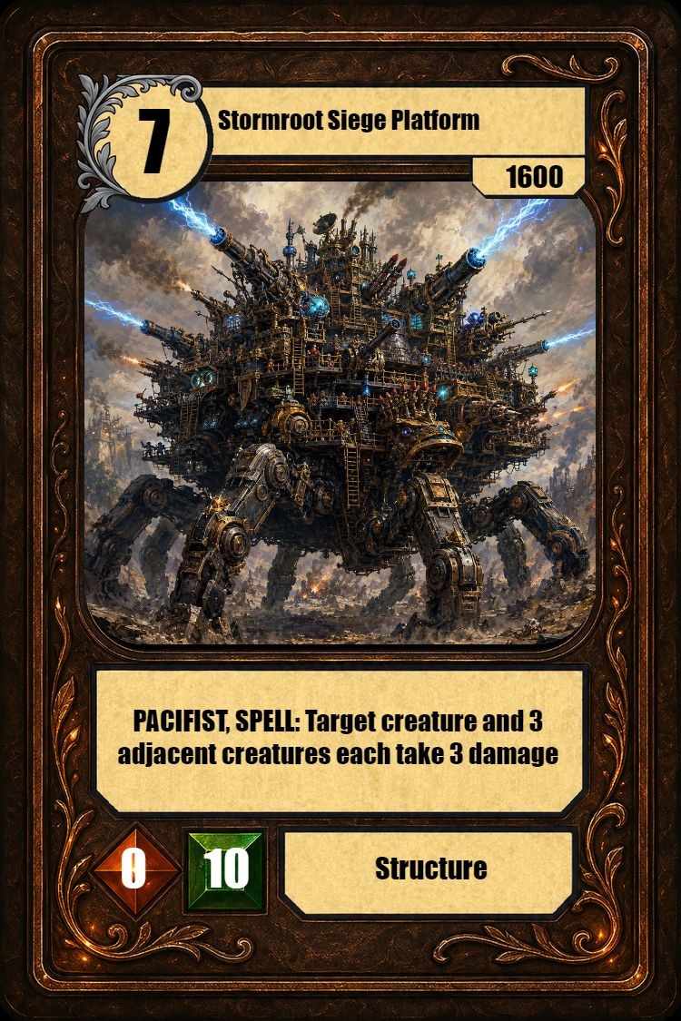 Stormroot Siege Platform
