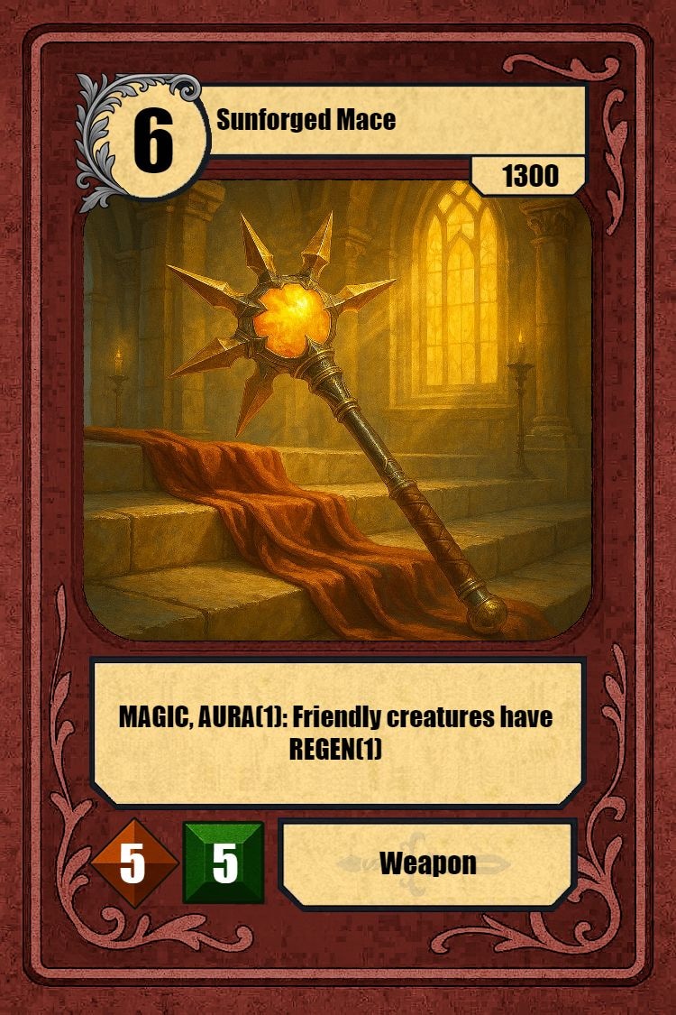 Sunforged Mace