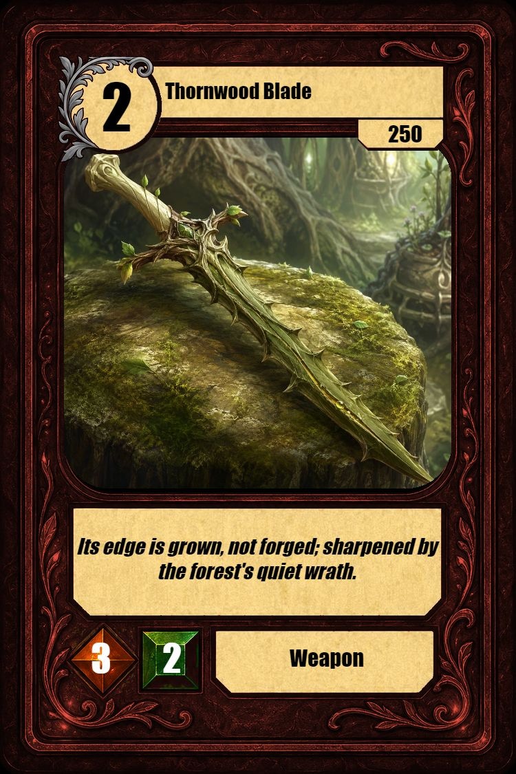 Thornwood Blade