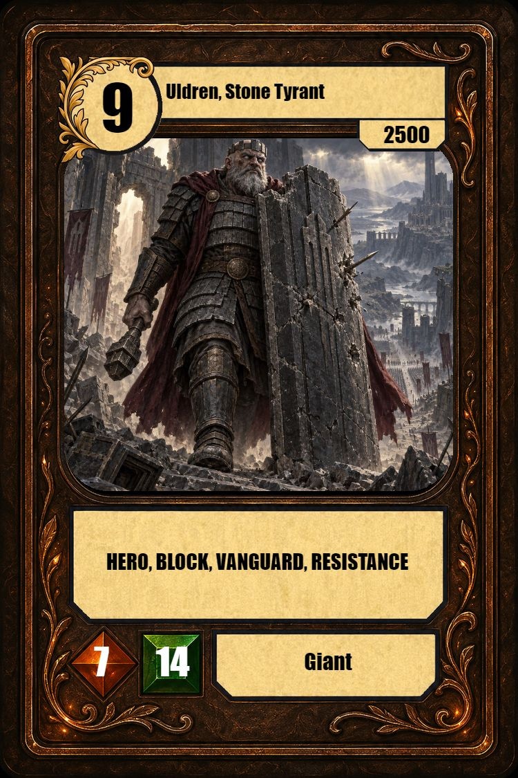 Uldren, Stone Tyrant