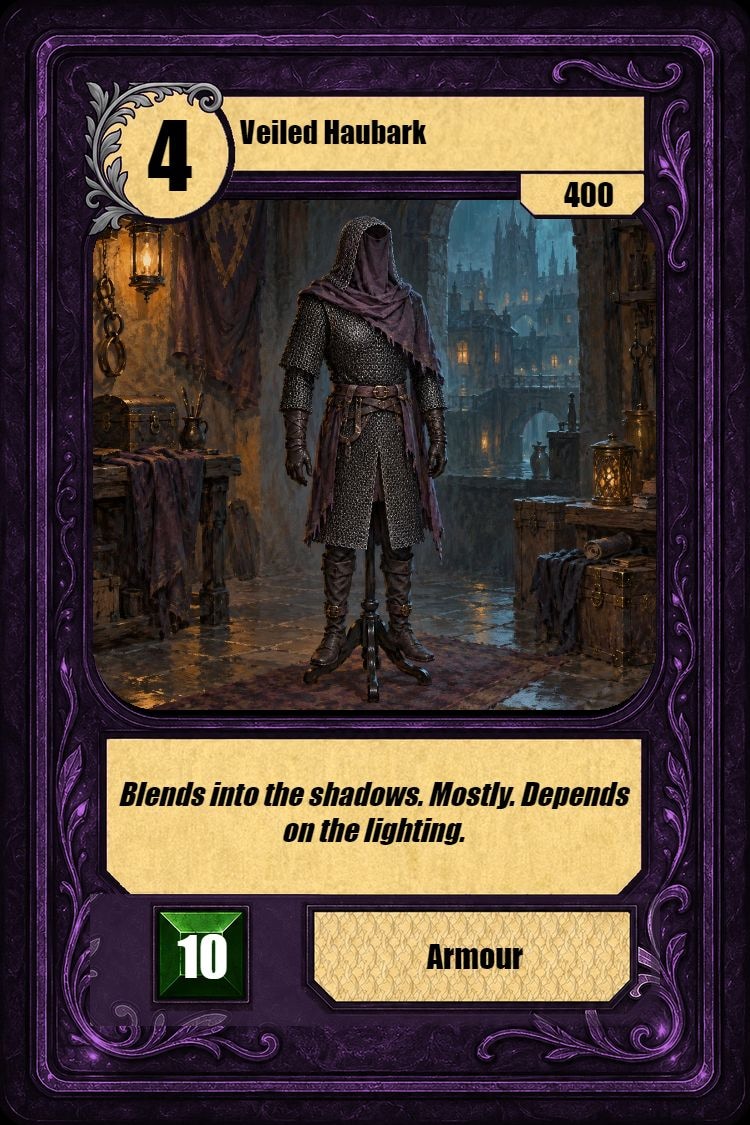 Veiled Haubark