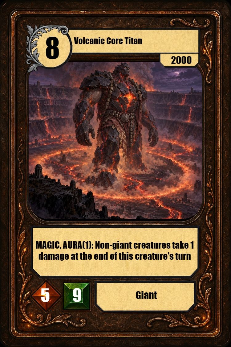 Volcanic Core Titan