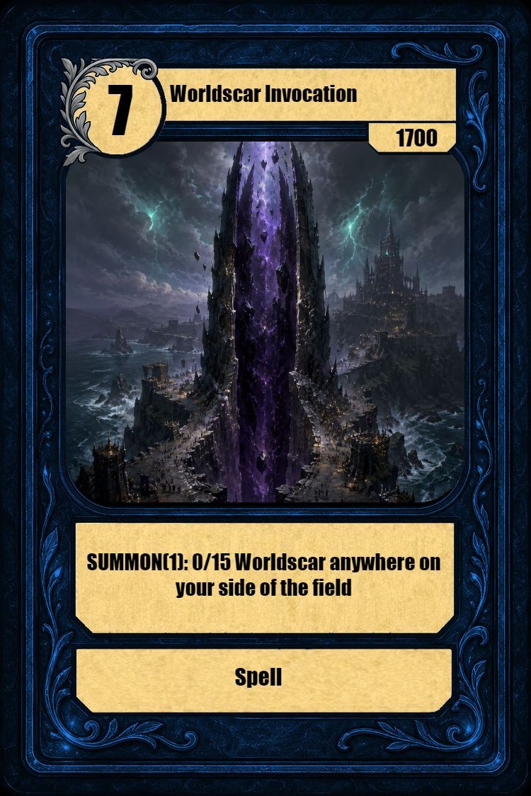 Worldscar Invocation