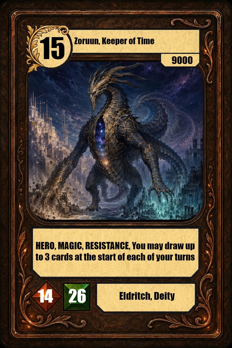 Zoruun, Keeper of Time
